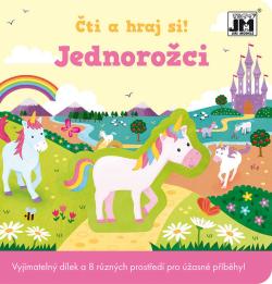 Jiri Models Čti a hraj si Jednorožec knížka s aktivitami