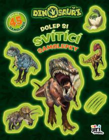 Jiri Models Dolep si svítící samolepky Dinosauři