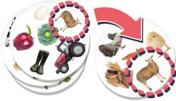 Jiri Models Hra karetní Postřeh! Farma v kulaté krabičce