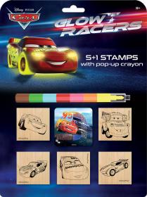 Jiri Models Razítka 5+1 s pop-up voskovou Auta (Cars)