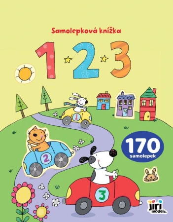 Jiri Models Knížka samolepková 123 170+ samolepek Jiri Models Knížka samolepková 123 170+ samolepek