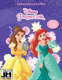 Jiri Models Knížka samolepková Disney Princezny