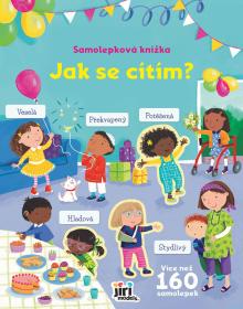 Jiri Models Knížka samolepková Jak se cítím? 160+ samolepek