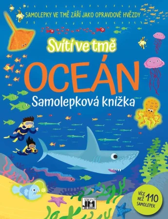 Jiri Models Knížka samolepková Oceán svítí ve tmě Jiri Models Knížka samolepková Oceán svítí ve tmě