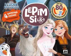 Jiri Models Lepím si znovu Ledové Království zábava se samolepkami