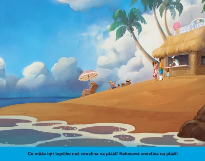 Jiri Models Lepím si znovu Lilo Stitch zábava se samolepkami