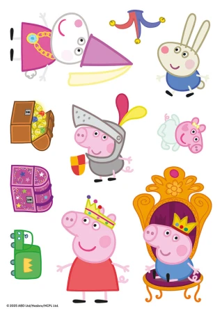 Jiri Models Magnetická samolepková knížka prasátko Peppa Pig