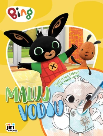 Jiri Models Maluj vodou A4 Bing omalovánky