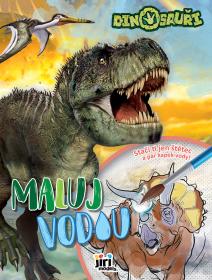 JIRI MODELS Maluj vodou A4 Dinosauři omalovánky JIRI MODELS Maluj vodou A4 Dinosauři omalovánky