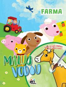 Jiri Models Maluj vodou A4 Farma omalovánky
