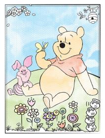 Jiri Models Maluj vodou A4 Medvídek Pú omalovánky