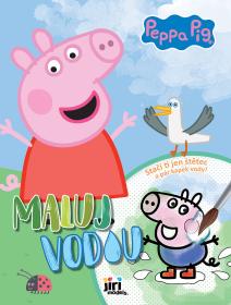 JIRI MODELS Maluj vodou A4 prasátko Peppa Pig omalovánky JIRI MODELS Maluj vodou A4 prasátko Peppa Pig omalovánky