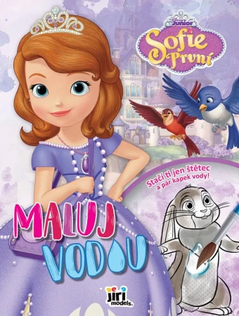 JIRI MODELS Maluj vodou A4 Sofie První omalovánky JIRI MODELS Maluj vodou A4 Sofie První omalovánky