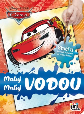 Jiri Models Maluj vodou Auta (Cars) omalovánky Jiri Models Maluj vodou Auta (Cars) omalovánky