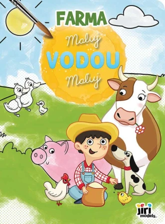 Jiri Models Maluj vodou Farma omalovánky Jiri Models Maluj vodou Farma omalovánky