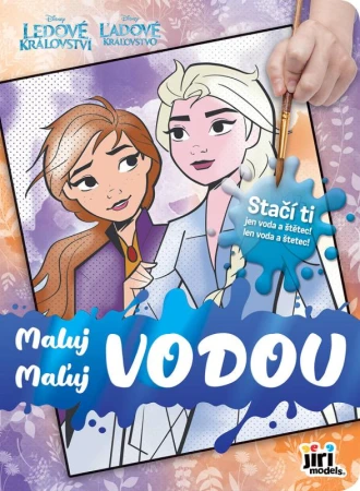 Jiri Models Maluj vodou Frozen (Ledové Království) omalovánky Jiri Models Maluj vodou Frozen (Ledové Království) omalovánky