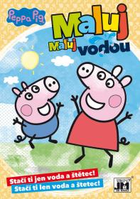 Jiri Models Maluj vodou Peepa Pig A5 omalovánky Jiri Models Maluj vodou Peepa Pig A5 omalovánky
