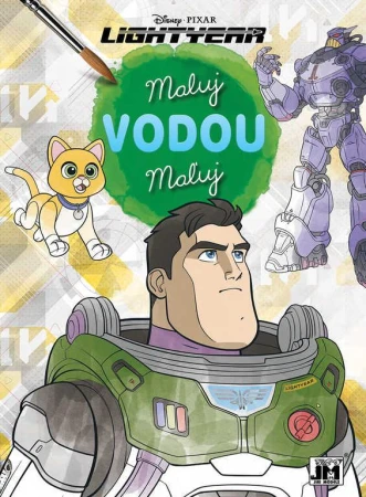 Jiri Models Maluj vodou Rakeťák Buzz omalovánky