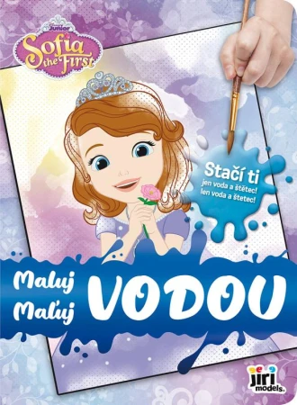 Jiri Models Maluj vodou Sofie První omalovánky Jiri Models Maluj vodou Sofie První omalovánky
