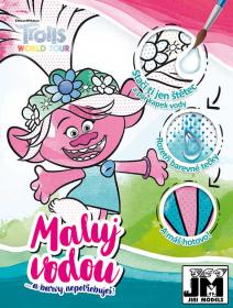 Jiri Models Maluj vodou Trollové 2 omalovánky