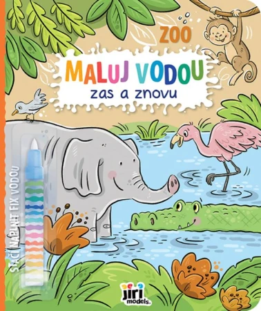 Jiri Models Maluj vodou Zas a znovu Zvířátka ZOO Jiri Models Maluj vodou Zas a znovu Zvířátka ZOO