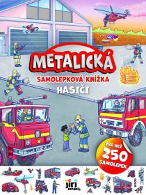 Jiri Models Metalická samolepková knížka Hasiči