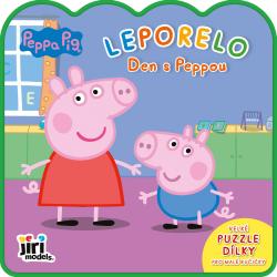 Jiri Models Moje první leporelo Peppa Pig Den s Peppou + 5 pěnových dílků Jiri Models Moje první leporelo Peppa Pig Den s Peppou + 5 pěnových dílků