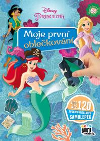 Jiri Models Moje první oblečkování Disney Princezny 120+ samolepek