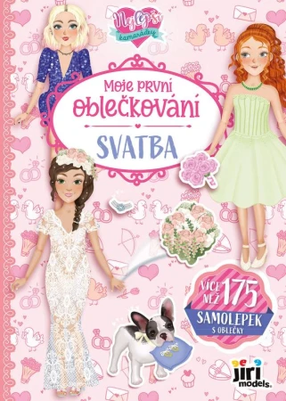 Jiri Models Moje první oblečkování Svatba 175+ samolepek Jiri Models Moje první oblečkování Svatba 175+ samolepek