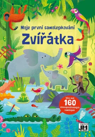 Jiri Models Moje první samolepkování 160+ Zvířátka Jiri Models Moje první samolepkování 160+ Zvířátka