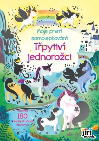 Jiri Models Moje první samolepkování 180+ Třpytiví jednorožci Jiri Models Moje první samolepkování 180+ Třpytiví jednorožci