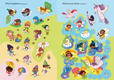 Jiri Models Moje první samolepkování 200+ Duhový svět