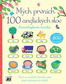 Jiri Models Mých prvních 100 anglických slov knížka samolepková