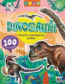 Jiri Models Naučná samolepková knížka Dinosauři