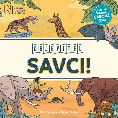 Jiri Models Objevitel Savci zvířátka s časovou osou