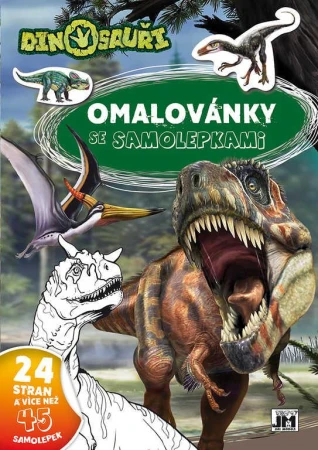 Jiri Models Omalovánky A4+ Dinosauři Jiri Models Omalovánky A4+ Dinosauři