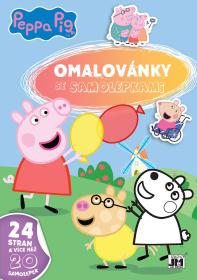 JIRI MODELS Omalovánky A4 se samolepkami prasátko Peppa Pig JIRI MODELS Omalovánky A4 se samolepkami prasátko Peppa Pig