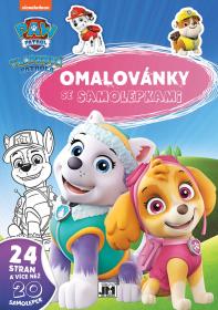 Jiri Models Omalovánky A4 se samolepkami Tlapková patrola Jiri Models Omalovánky A4 se samolepkami Tlapková patrola