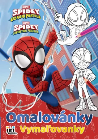 Jiri Models Omalovánky A4 Spidey a jeho úžasní přátelé
