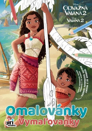 Jiri Models Omalovánky A4 Vaiana 2 Jiri Models Omalovánky A4 Vaiana 2