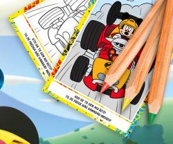 Jiri Models Omalovánky A5+ Disney Mickeyho klubík