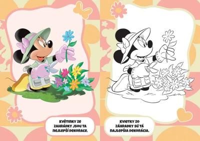 Jiri Models Omalovánky A5 Disney Minnie Mouse