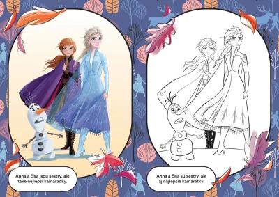 Jiri Models Omalovánky A5 Frozen (Ledové Království)