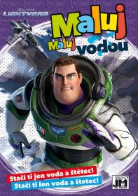 Jiri Models Omalovánky A5 Maluj vodou! Rakeťák (Příběh hraček)