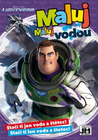 Jiri Models Omalovánky A5 Maluj vodou! Rakeťák (Příběh hraček)