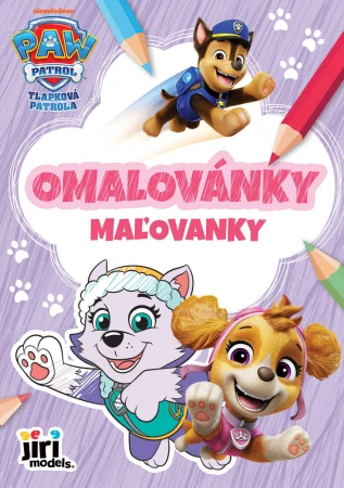 Jiri Models Omalovánky A5 Tlapková patrola holky
