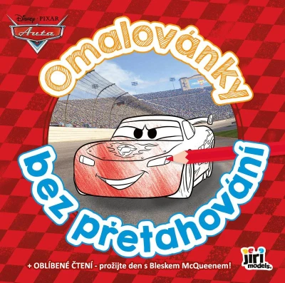 Jiri Models Omalovánky bez přetahování Auta (Cars)