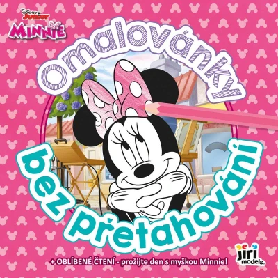 Jiri Models Omalovánky bez přetahování Disney Minnie Mouse Jiri Models Omalovánky bez přetahování Disney Minnie Mouse