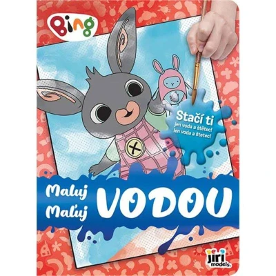 Jiri Models Omalovánky Maluj vodou! A4 Bing Jiri Models Omalovánky Maluj vodou! A4 Bing