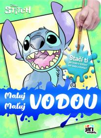 Jiri Models Omalovánky Maluj vodou! A4 Lilo a Stitch